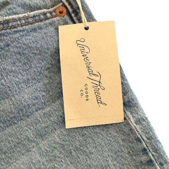 Universal Thread Vintage Stretch Jean Blue Denim Shorts Size 14 / 32R NWT - Picture 6 of 6